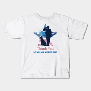 Thank You Lansing Veterans Kids T-Shirt